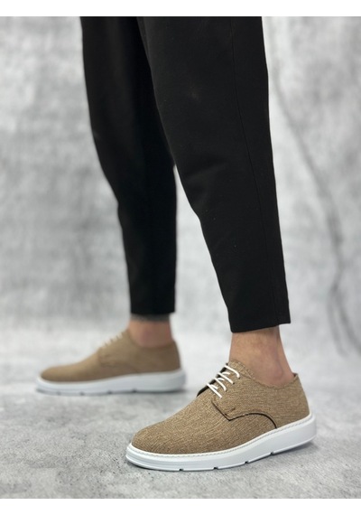 DMR Elegance Ba0003 Bağcıklı Klasik Spor Keten Hardal Beyaz Taban Casual Erkek Ayakkabı Rekli DMR Elegance Ba0003 Bağcıklı Klasik Spor Keten Hardal Beyaz Taban Casual Erkek Ayakkabı Rekli