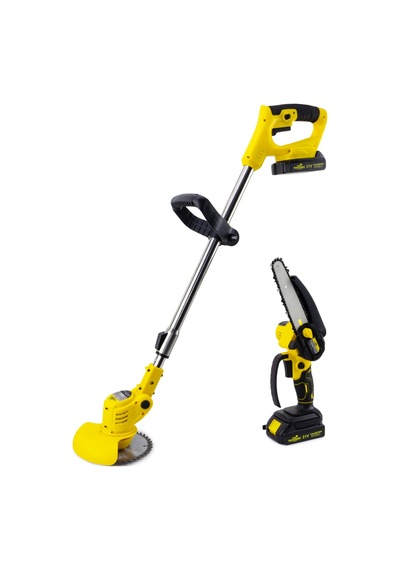 Dawreek Yellow21 İkili Tırpan Seti Şarjlı Tırpan + Testere