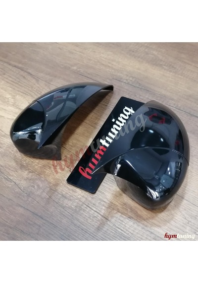 Ford Fiesta Mk7 Yarasa Ayna Kapağı - Parlak Siyah Abs Plastik