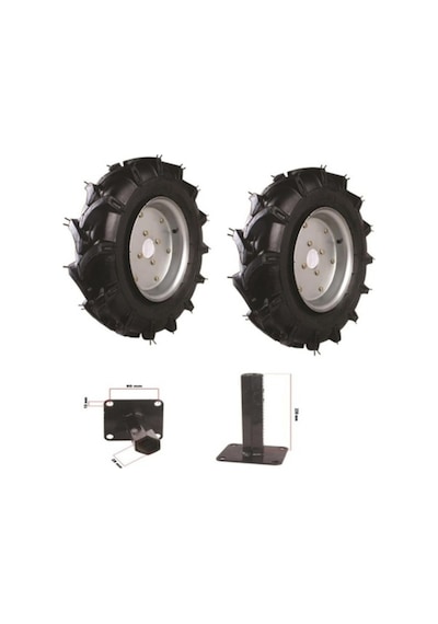Flash Ve Yağmur Çapa Makinenelerine 400-8 Teker Ve 27 Mm Aks Takımı