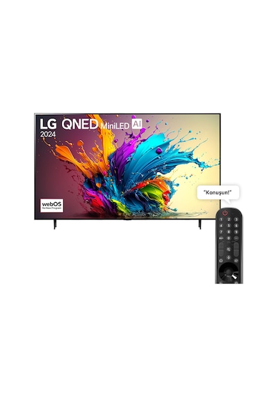LG 86QNED91T6A 86" 4K Ultra HD Uydu Alıcılı Smart QNED MiniLED TV
