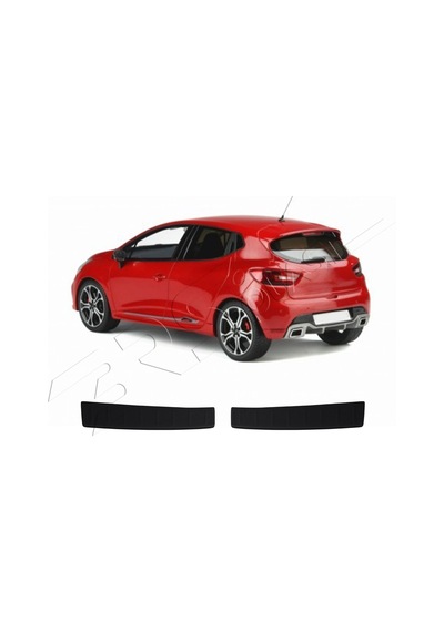 Renault Clio 4 Hb 2 Pcs Uyumlu 2012-2019 Abs Arka Tampon Üstü Koruma