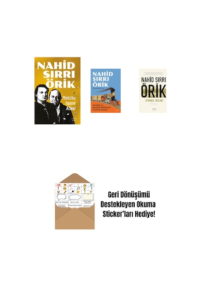 Mehlika Hanım Ailesi + Seyahat Ve Seyahat Edebiyatı Üzerine Yazılar + İstanbul Yazıları + Okuma Sticker'ları