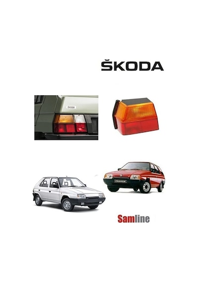 Skoda Forman -favorit Stop Lambası Sol 1989-1994 Arka Sol Stop Lambası