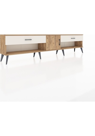 Arges Tv Ünitesi Tek Raflı 2 Çekmeceli Tek Kapaklı 220x30x51 Çam-çam/aytaşı Atlas Çam/aytası - Atlas Çam Arges Tv Ünitesi Tek Raflı 2 Çekmeceli Tek Kapaklı 220x30x51 Çam-çam/aytaşı Atlas Çam/aytası - Atlas Çam