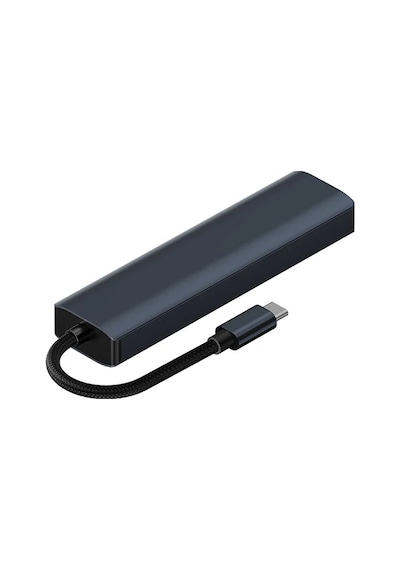 Ally Byl-2302 5 In 1 Type-c To Usb + Type-c + Ethernet Dönüştürücü Çoğaltıcı Hub- 5775