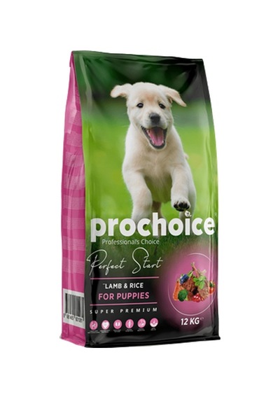 Prochoice Yavru Köpekler İçin, Hipoalerjenik, Kuzu Etli Ve Pirinçli Kuru Mama 12 Kg