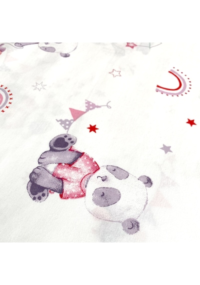 %100 Pamuklu Fermuarlı Bebek Yastık Kılıfı 35x45 2 Adet Mor