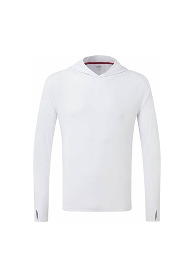 Gill GILL UV TEC HOODY Beyaz