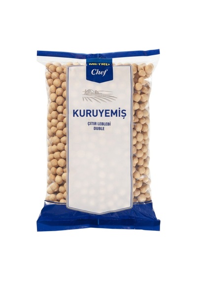 Metro Chef Çıtır Leblebi 1 Kg Duble - Un, Nişasta Ve Şekerle Kaplanmış 5'li Avantaj Paketi - 5 Tarı