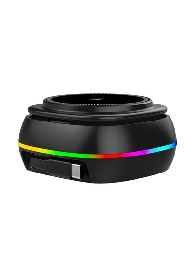 Tr Wx681 Katlanabilir Kablosuz Şarj Standı 15w Rgb 3 İn 1