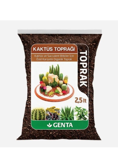 Genta Kaktüs Toprağı 2.5 L