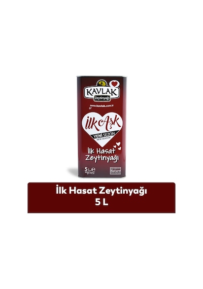 Ilk Hasat Soğuk Sıkım Zeytinyağı 5 Lt