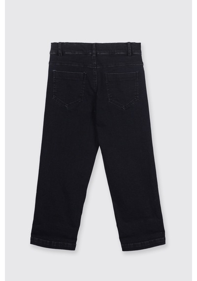 Panço Erkek Çocuk Cepli Denim Pantolon Lacivert