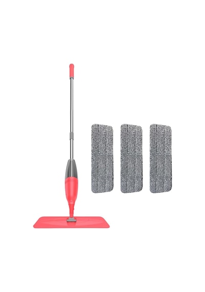 Pony Sprey Mop Paspas Temizlik Seti 3 Mikrofiber Mop Set