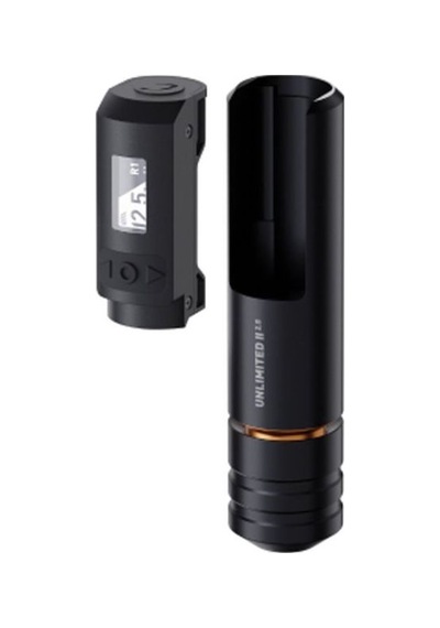 Cheyenne Sol Nova Unlimited Iı 3.5 Mm Stroke Çift Bataryalı Kablosuz Dövme Makinesi - Siyah Renk