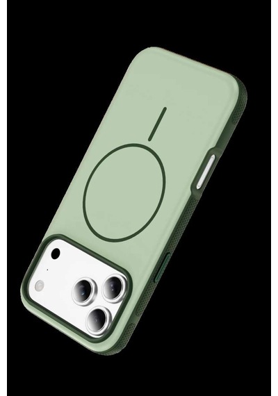 İphone 17 Pro Neksa Magsafe Kapak - Yeşil