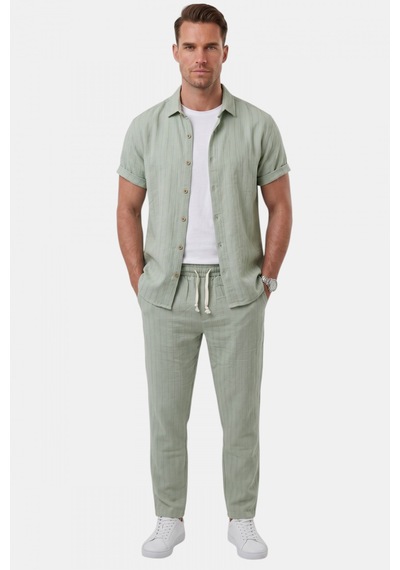 Deep Sea Deepsea Yeşil Çizgi Dokulu Rahat Kesim Yazlık Spor Pantolon Hafif Kumaş Modern Tasarım 2600263 Deep Sea Deepsea Yeşil Çizgi Dokulu Rahat Kesim Yazlık Spor Pantolon Hafif Kumaş Modern Tasarım 2600263