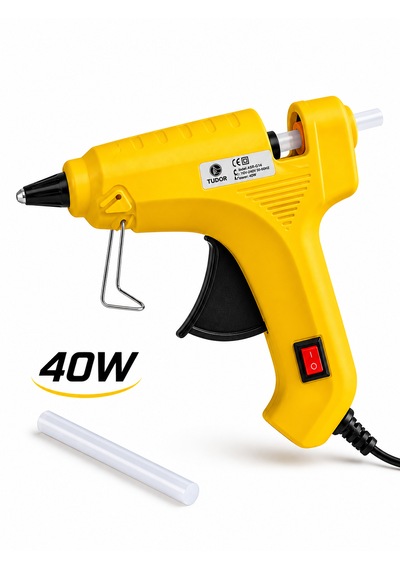 40w Silikon Tabancası Hızlı Isınan, 7 Mm Uyumlu 1 Adet Silikon Dahil