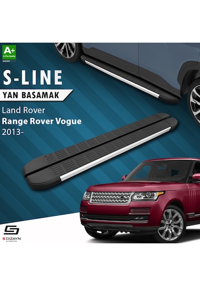 S-dizayn Land Rover Rover Range Rover Vogue 3 S-line Aluminyum Yan Basamak 193 Cm 2013 Üzeri A+ Kalite