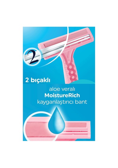 Gillette Simply Venus 2 Basic Kullan At Kadın Tıraş Bıçağı 5 Adet