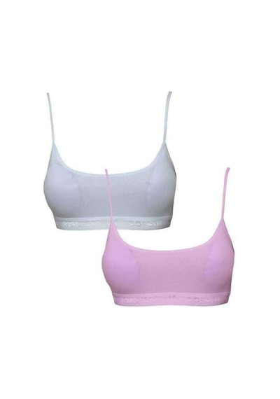 Pedli İp Askılı Pembe Büstiyer 2 Adet Beden: L-xl Diğer