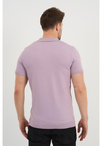 Alexander Gardi Alexandergardı Polo Yaka Düğmeli Triko T-shirt 50024 Lila Alexander Gardi Alexandergardı Polo Yaka Düğmeli Triko T-shirt 50024 Lila