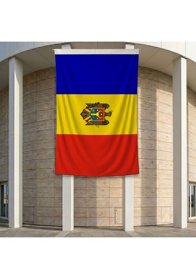 Moldova Bayrağı 140gr Premium Raşel Kumaş 200x300 Cm Diğer
