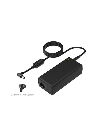 Notebook Adaptörü 19 Volt 2.1 Amper 6.5 Mm 4.4 Mm 90 Derece