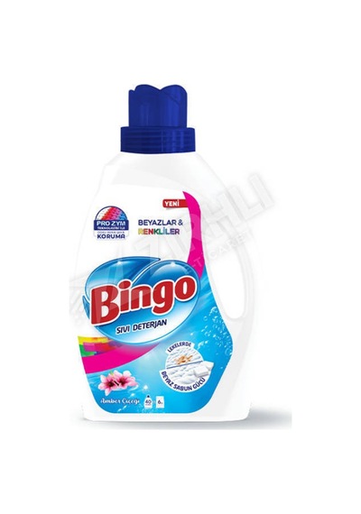 3 Adet Bingo Sıvı Deterjan Amber 2600 Ml