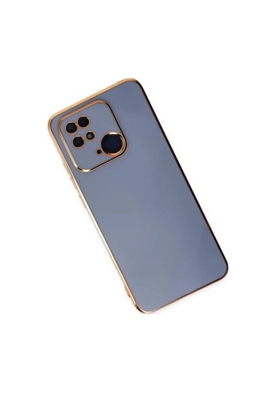 Newface Xiaomi Redmi 10c Kılıf Volet Silikon - Mavi