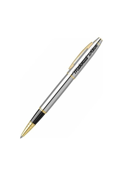 Scrikss Marka Gold Krom 3 Lü Kalem Seti Lüks Deri Kutuda Ömür B