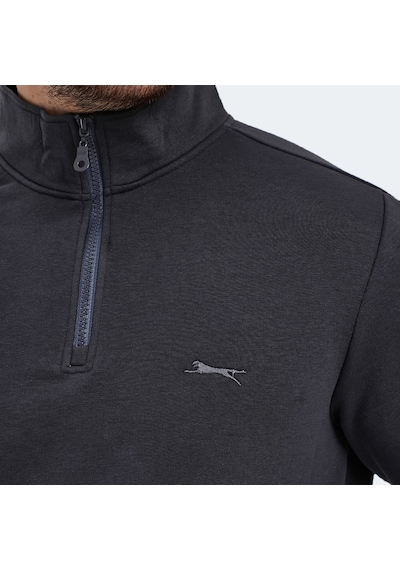 Slazenger SAMMY Erkek Sweatshirt Koyu Gri