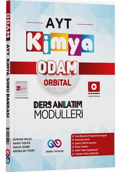 2027 AYT Kimya Ders Anlatım Modülleri -  Orbital yayınları