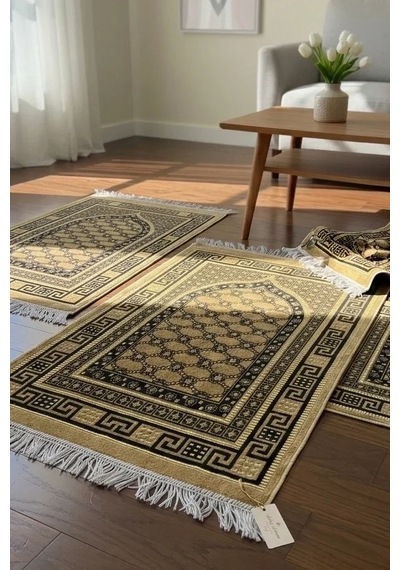 10 Adet Kadife Seccade Karışık Renkli 70cmx110cm 400gr Hac Ve Umre Çok Renkli