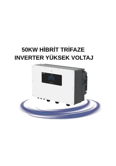 Chısage 50kw Hibrit Trifaze Inverter Yüksek Voltaj