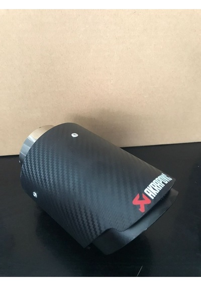 Akrapovic Egzoz Ucu 90 Lık Karbon Kaplama 1 Adet Isıya Dayanıklı