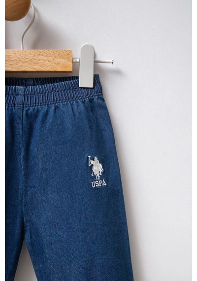 U.S. Polo Assn. U.s.polo Assn. Kız Bebek 2li Takım - Beyaz