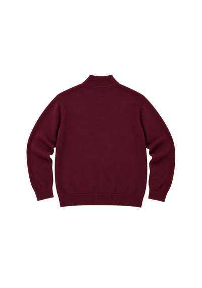 Battalmoda Erkek Büyük Beden Bordo Basic Cepli Triko Hırka 3xl-4xl-5xl-6xl