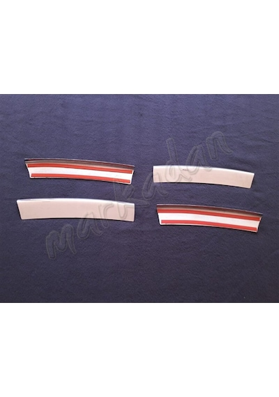Markadan Vw Golf 4 Krom Ön Panjur 1998-2004 4 Parça Paslanmaz Çel