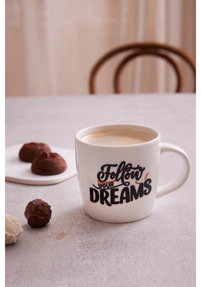 Bone Juliet 350 Cc Mug Bardak 885807 Beyaz - Çok Renkli
