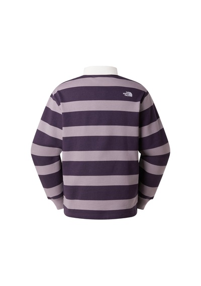 The North Face U Rugby Polo Sweatshırt Unisex Tişört Nf0a8gawjzu1 Gri