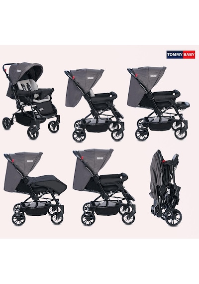 Tommy Baby Elegant Travel Çift Yönlü Bebek Arabası