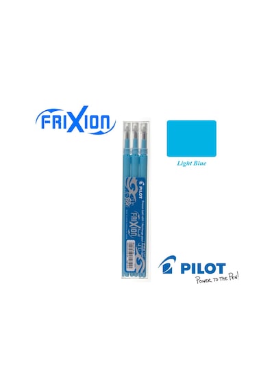 Pilot Frixion Pastel Mavi Light Blue 0.7 Silinebilir Kalem Yedeği