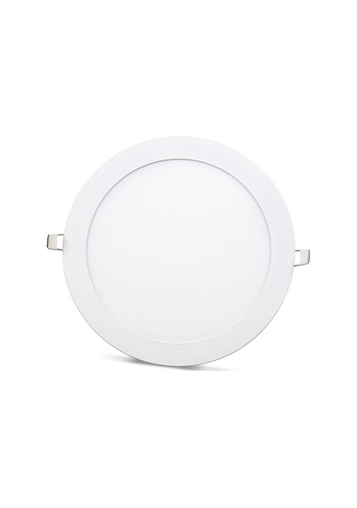 Noas 18w Sıva Altı Yuvarlak Slım Led Panel Gün Işığı Beyaz