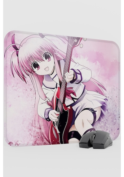 Angel Beat S Anime V4 - 48x40 Xl Gaming Kauçuk Kaymaz Taban Mouse Pad Fare Altlığı