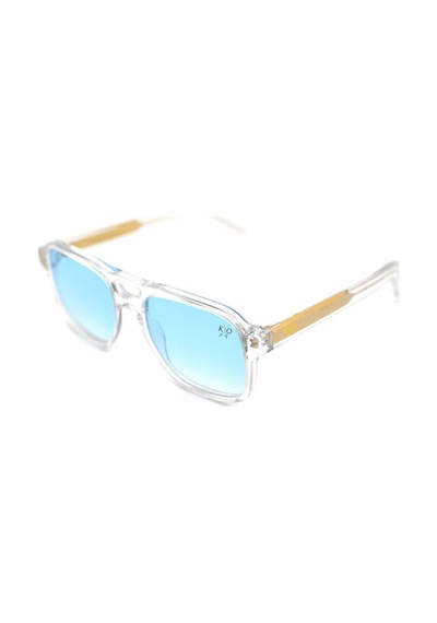 Katsuo Limited Series Unisex Güneş Gözlüğü Şeffaf