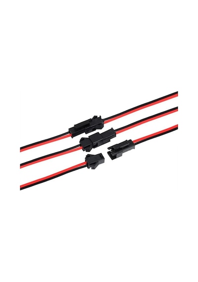 3 Adet 2 Pin Sm Jst 2p Kablolu Konnektor Dişi Erkek Takım 20cm