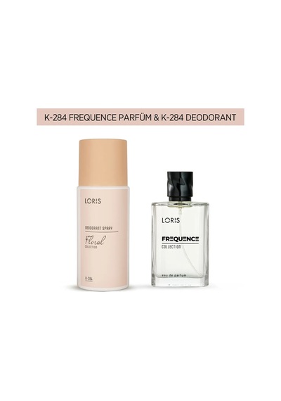 Loris K-284 Frequence Kadın Parfüm 50 ML + K-284 Kadın Deodorant 150 ML