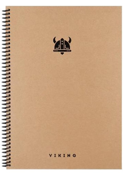 Keskin 17X24 100 Yp Kareli Spiralli Sert Kapak La Plume   Viking